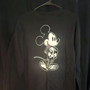 Black Size Large Micky Mouse Shirt